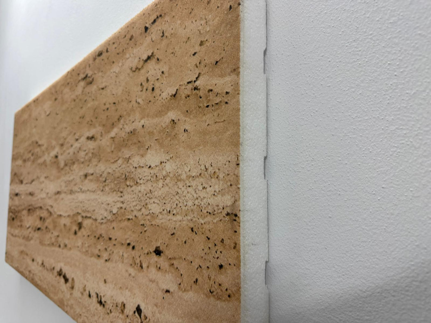 Panou Decorativ Polistiren Travertin Bej Natural 100×50×4 cm | CI-DKI SAN