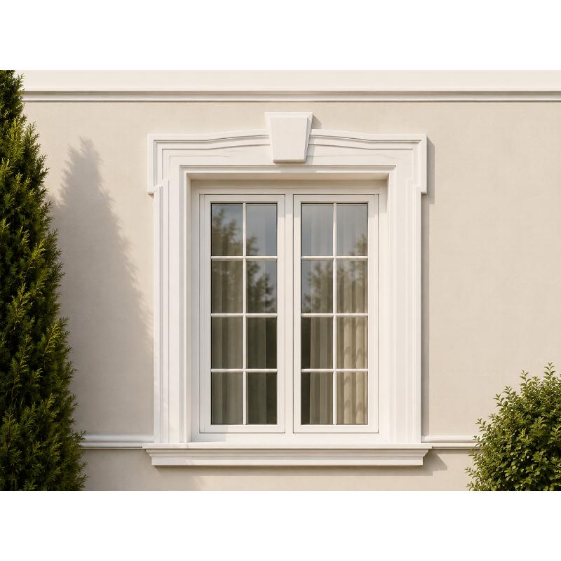 Cheie de Boltă Decorativă pentru Ancadrament Albă 12,5 × 15 × 20 cm | CB-01