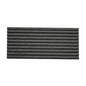 Panou Decorativ Polistiren Riflat Antracit Modern 100×50×4 cm | CI-05