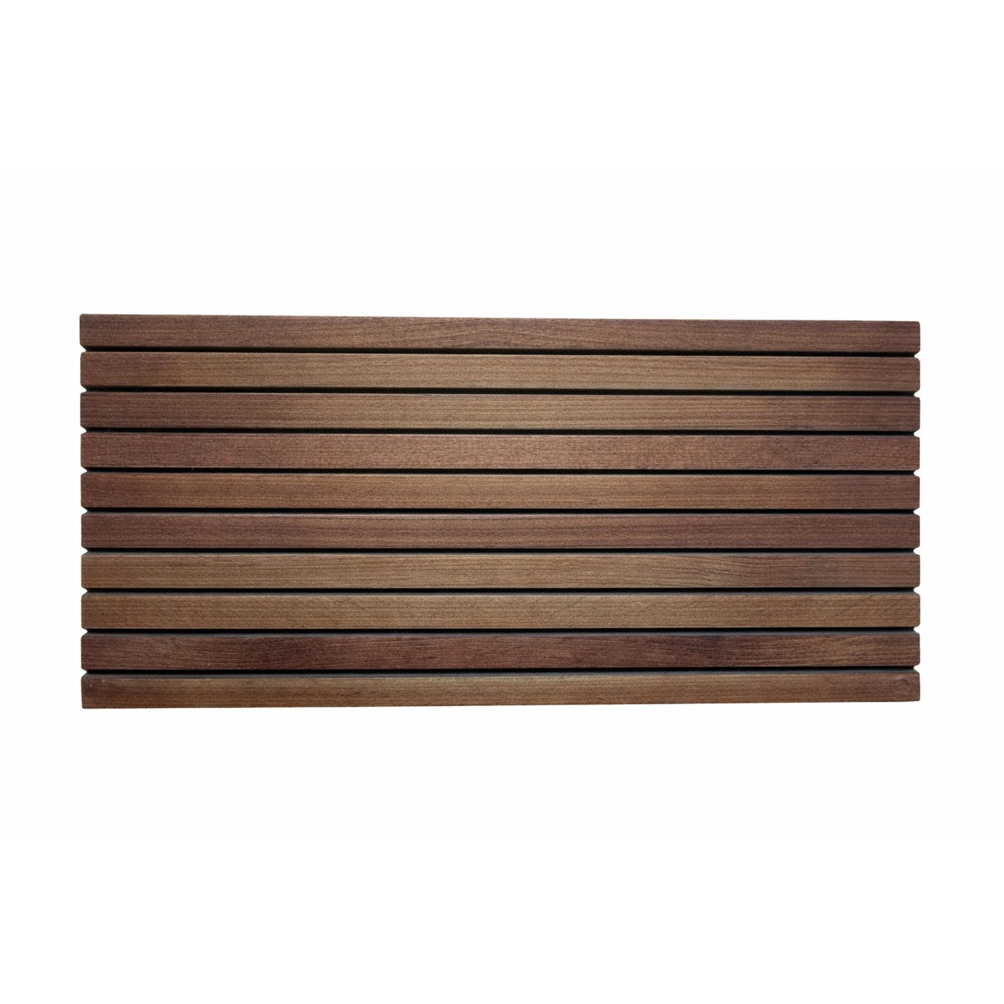 Panou Decorativ Polistiren Riflat Lemn Nuc 100×50×4 cm | CI-02