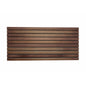 Panou Decorativ Polistiren Riflat Lemn Nuc 100×50×4 cm | CI-02