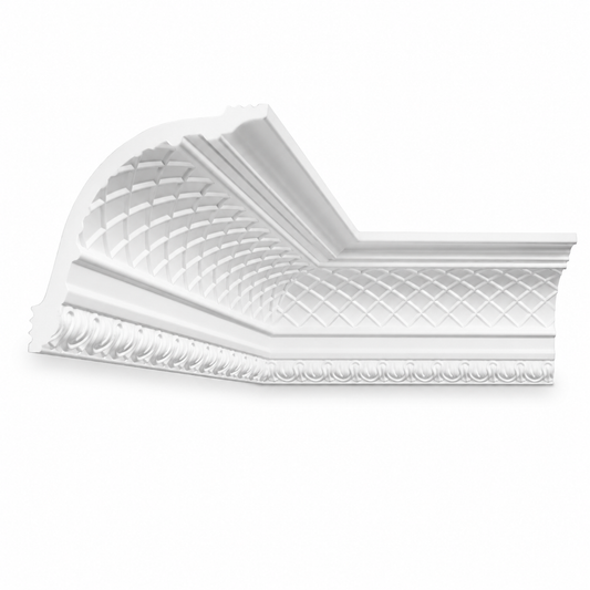 Cornișă Decorativă din Polistiren – Model „Sarmașik” | 12×7×200 cm