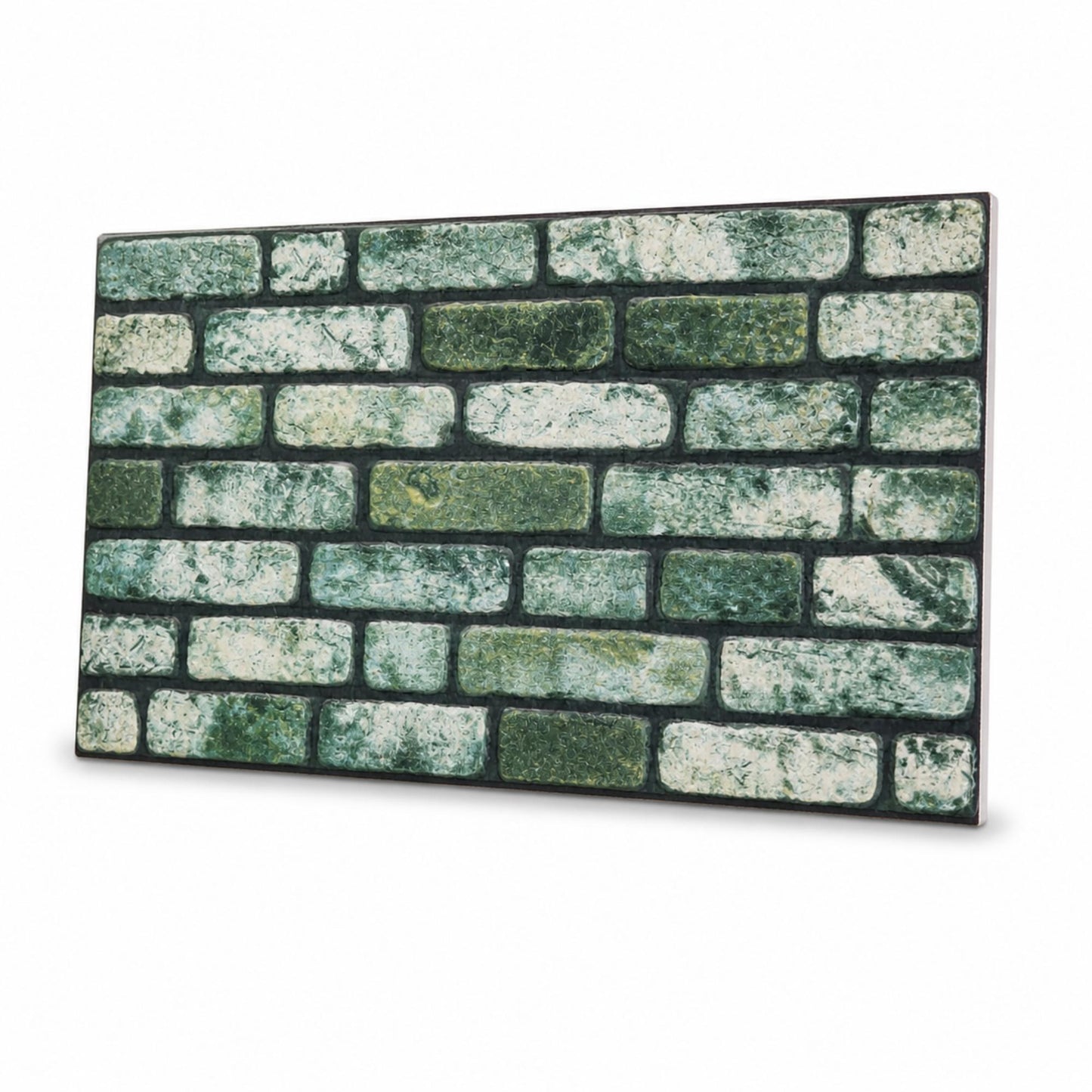 Panou Decorativ Polistiren Piatră Verde Rustic 100×50×2 cm | CI-1075