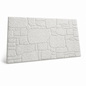 Panou Decorativ Polistiren Piatră Albă Relief Fin 100×50×2 cm | CI-3000