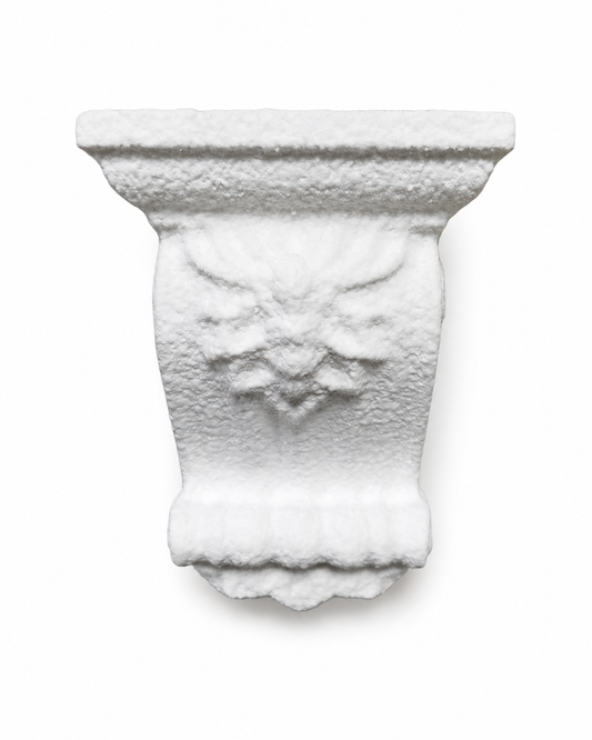 Consolă decorativă cu ornament floral 12,5 x 15 x 20 cm