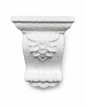 Consolă decorativă cu ornament floral 12,5 x 15 x 20 cm
