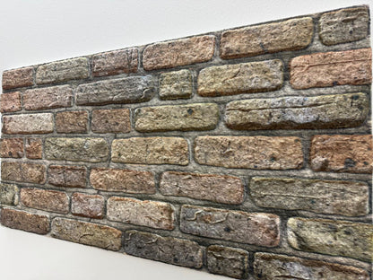 Panou Decorativ Polistiren Cărămidă Antic Grey 100×50×2 cm | CI-9003