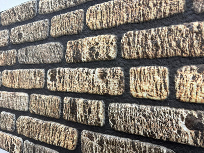Panou Decorativ Polistiren Cărămidă Rustică Maro-Antic 100×50×2 cm | CI - 1005