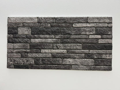 Panou Decorativ Polistiren Piatră Etajată Gri Montan 100×50×2 cm | CI-5023