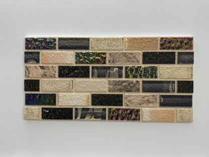 Panou Decorativ Polistiren Mozaic Mix Color Modern 100×50×2 cm | CI-2042