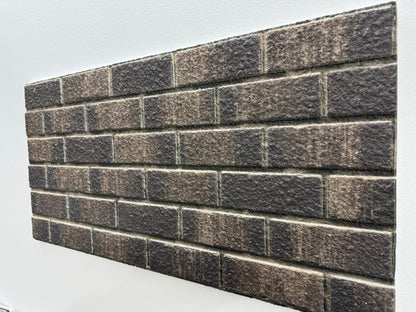 Panou Decorativ Polistiren Cărămidă Modernă Antracit Bronz 100×50×2 cm | CI-2003