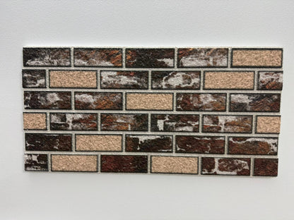 Panou Decorativ Polistiren Cărămidă Modernă Mozaic Choco 100×50×2 cm | CI-2023