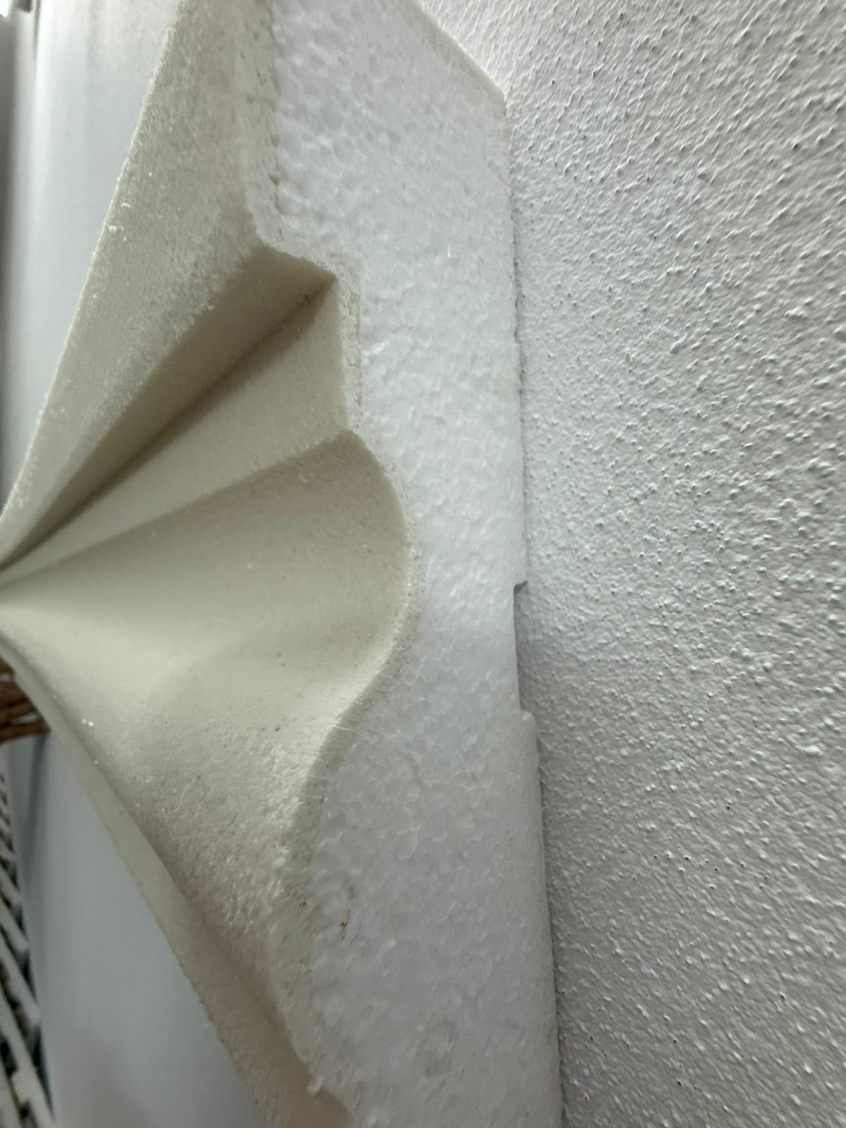 Ancadrament Exterior Polistiren 12 × 3 x 200 cm | CI-77-05
