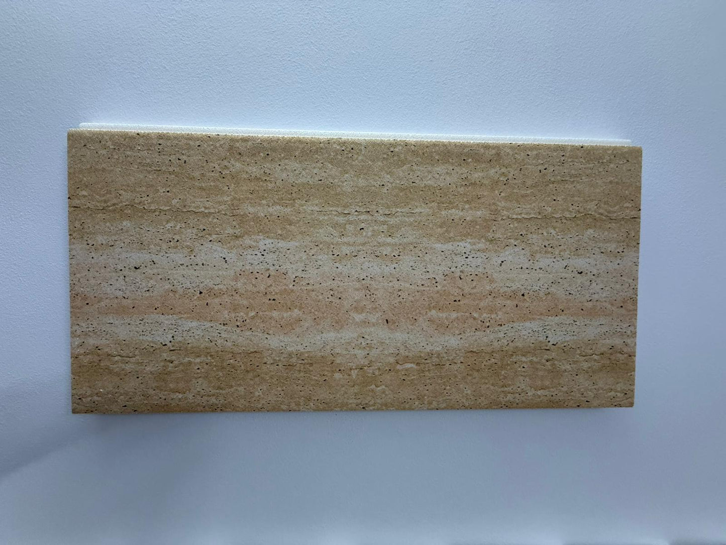Panou Decorativ Polistiren Travertin Bej Desert Natural 100×50×4 cm | CI-DKS SARI
