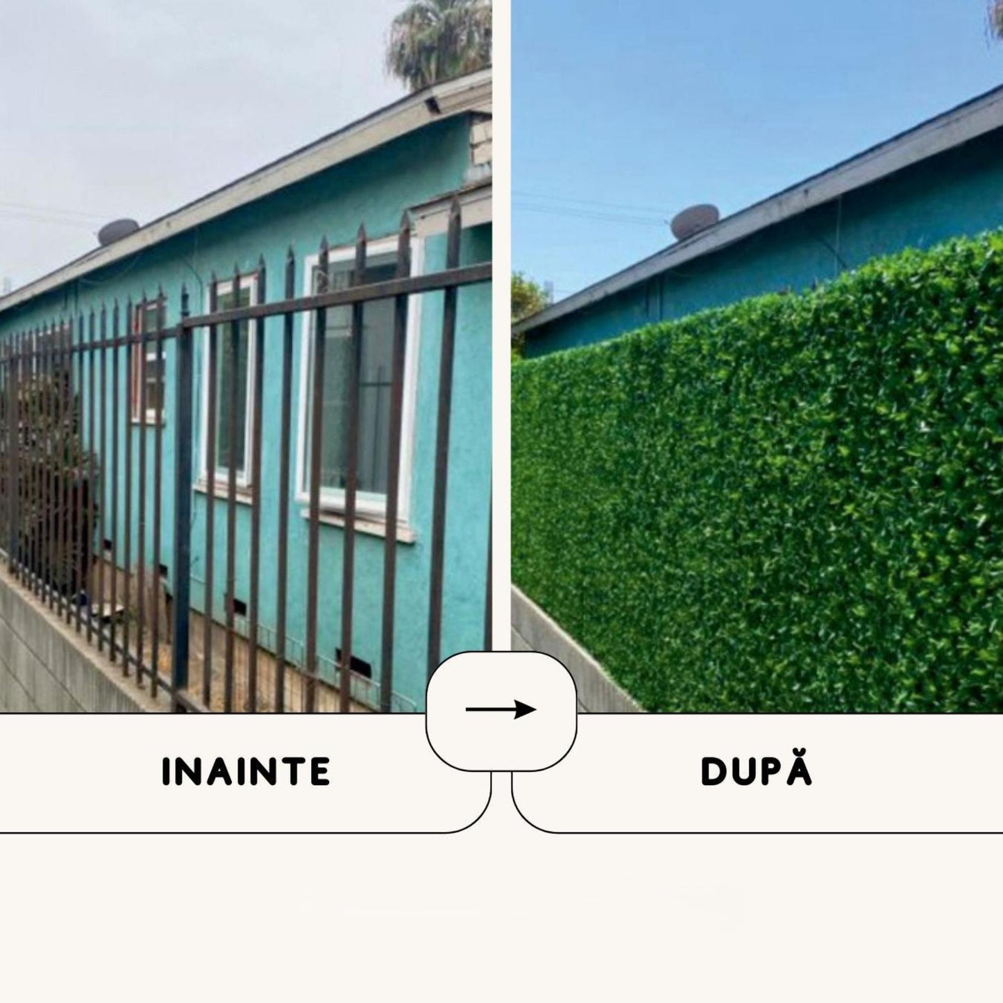 Gard Rezistent și Modern – Înălțime 1.5 m | Lungime 10 m