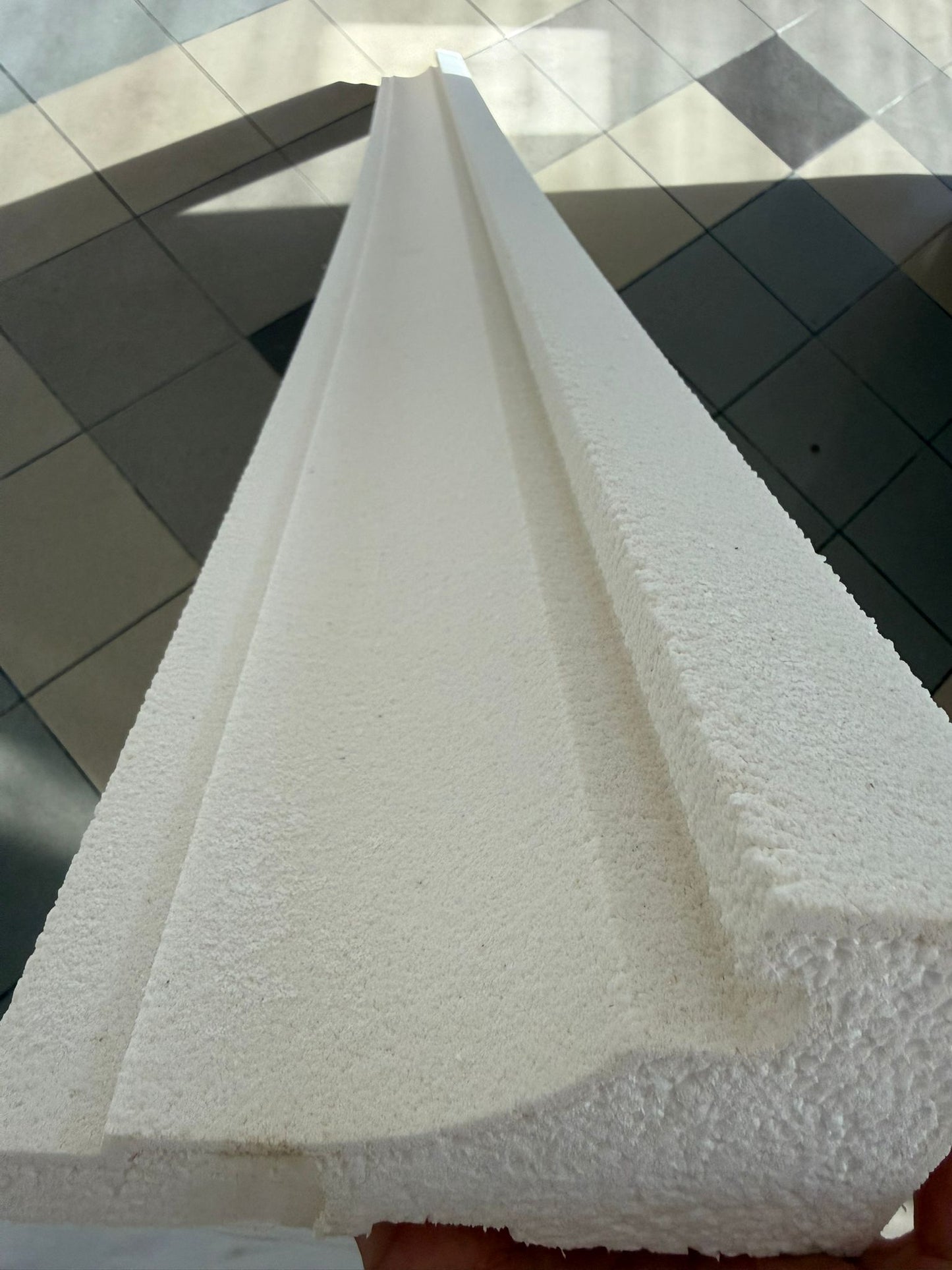 Solbanc Decorativ Exterior Fereastră Polistiren 14,5×8,5×200 cm | CI-SB-145