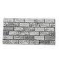Panou Decorativ Polistiren Cărămidă Gri-Argintiu 100×50×2 cm| CI -2085