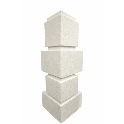 Colțar Decorativ Exterior Polistiren 36×36×100 cm | CI-18