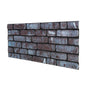 Panou Decorativ Polistiren Cărămidă Industrială Gri Multicolor 100×50×2 cm | CI-1009