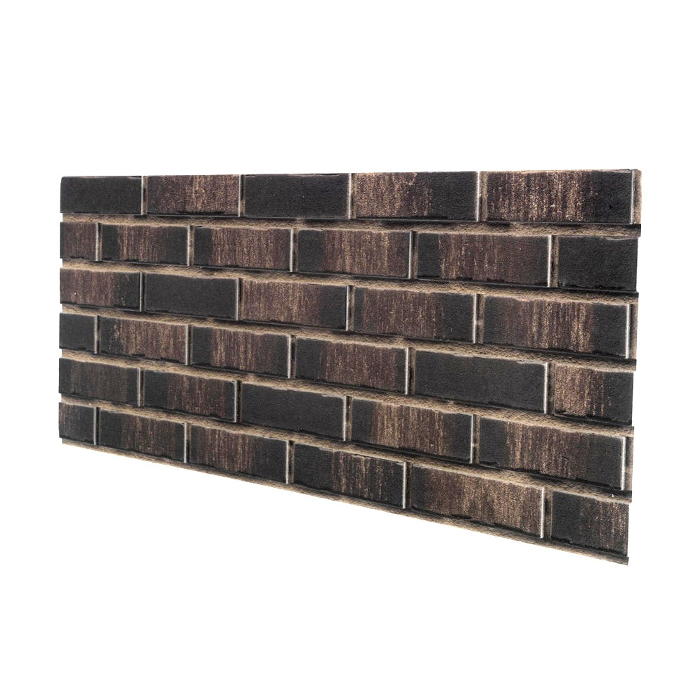 Panou Decorativ Polistiren Cărămidă Modernă Antracit Bronz 100×50×2 cm | CI-2003