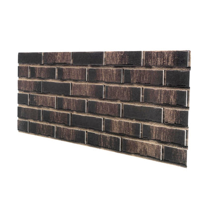 Panou Decorativ Polistiren Cărămidă Modernă Antracit Bronz 100×50×2 cm | CI-2003