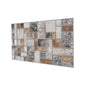 Panou Decorativ Polistiren Mozaic Geometric Urban Grey Mix 100×50×2 cm | CI-7004