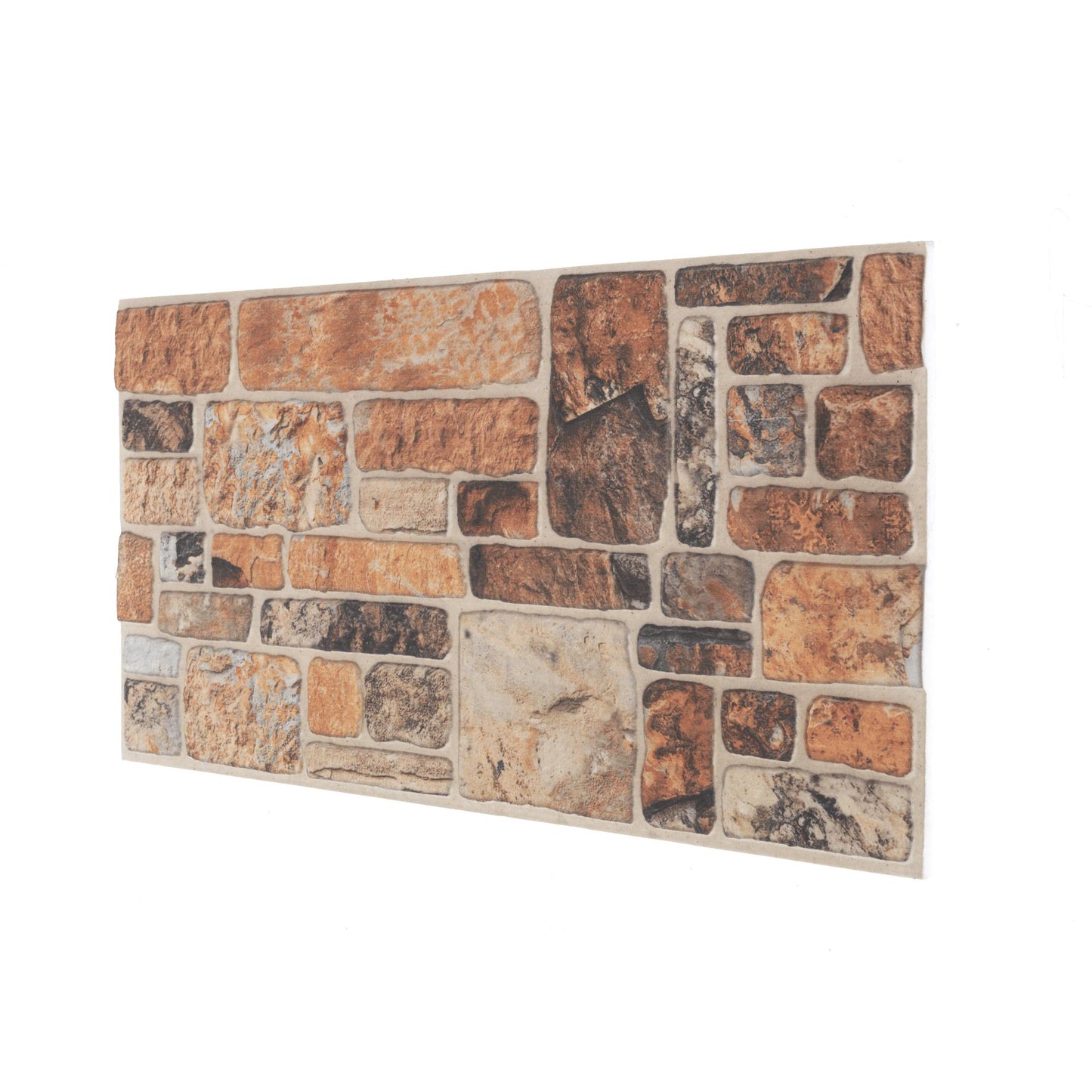 Panou Decorativ Polistiren Piatră de Munte Aramă Rusticǎ 100×50×2 cm | CI-8006