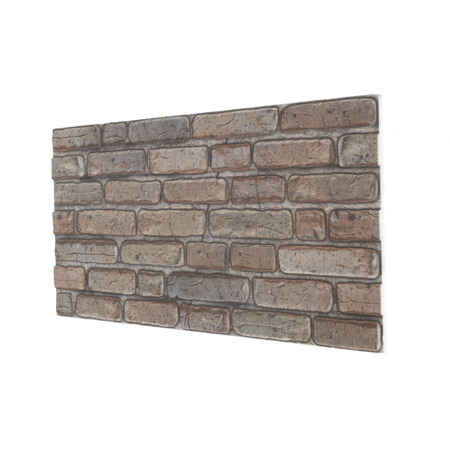 Panou Decorativ Polistiren Cărămidă Antic Grey 100×50×2 cm | CI-9003