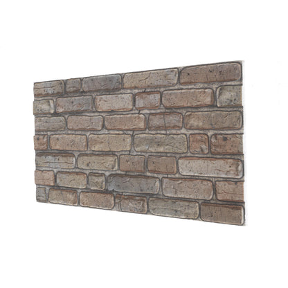 Panou Decorativ Polistiren Cărămidă Antic Grey 100×50×2 cm | CI-9003