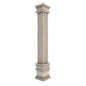 Coloană Decorativă Pătrată Polistiren Stil Striat 30 cm | Classic Square