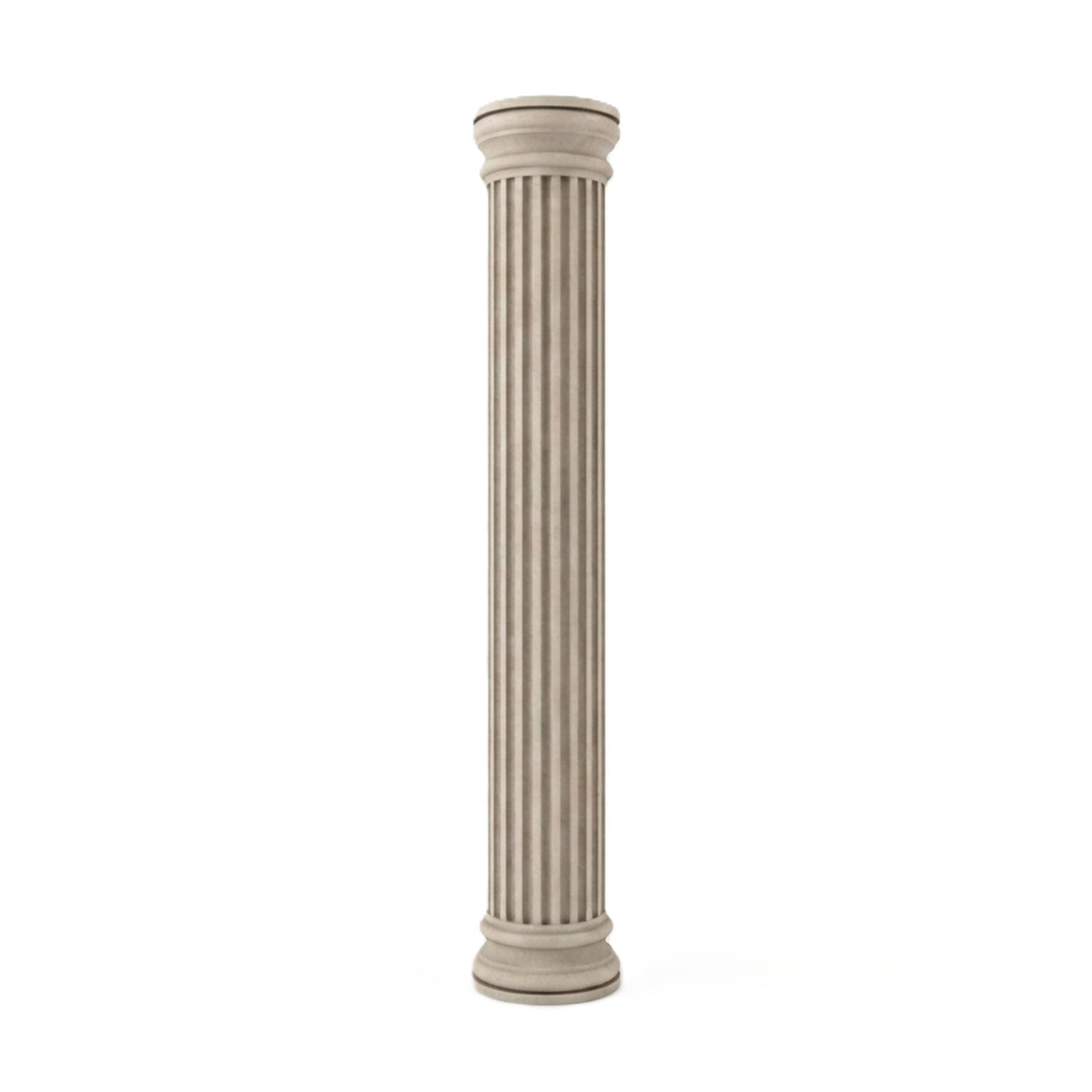 Coloană Decorativă Rotundă Polistiren Stil Doric cu Striații 30 cm | Antic Fluted